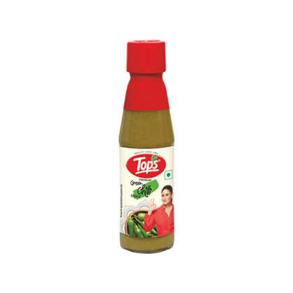 Tops Sauce Green Chilli Premium